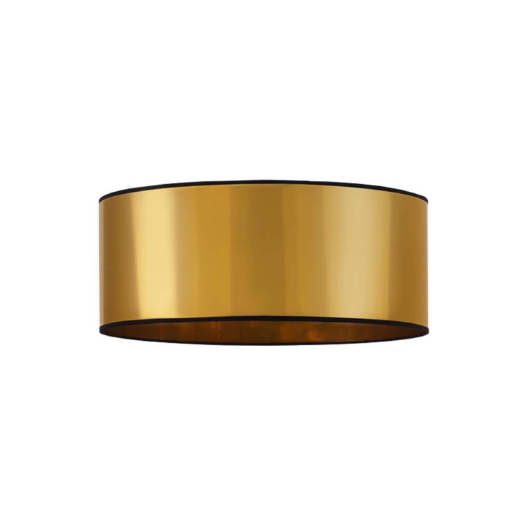 Lampa sufitowa czarno-złota JENIS MIRROR 3o cm