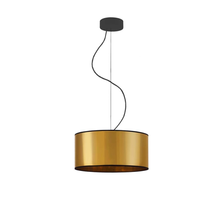 Lampa wiszaca zlota 30 cm AMY MIRROR
