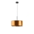 Lampa wisząca miedziana do salonu 40 cm OLIVIA MIRROR nowoczesny żyrandol loft