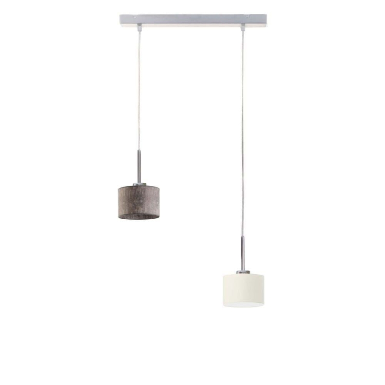 Lampa wisząca 2-punktowa mix kolorów MONICA żyrandol do kuchni regulowany