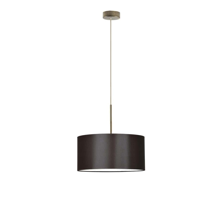 Mała lampa wisząca 30 cm brązowa OLIVIA