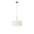 Lampa wisząca ecru 30 cm OLIVIA nowoczesny żyrandol regulowany