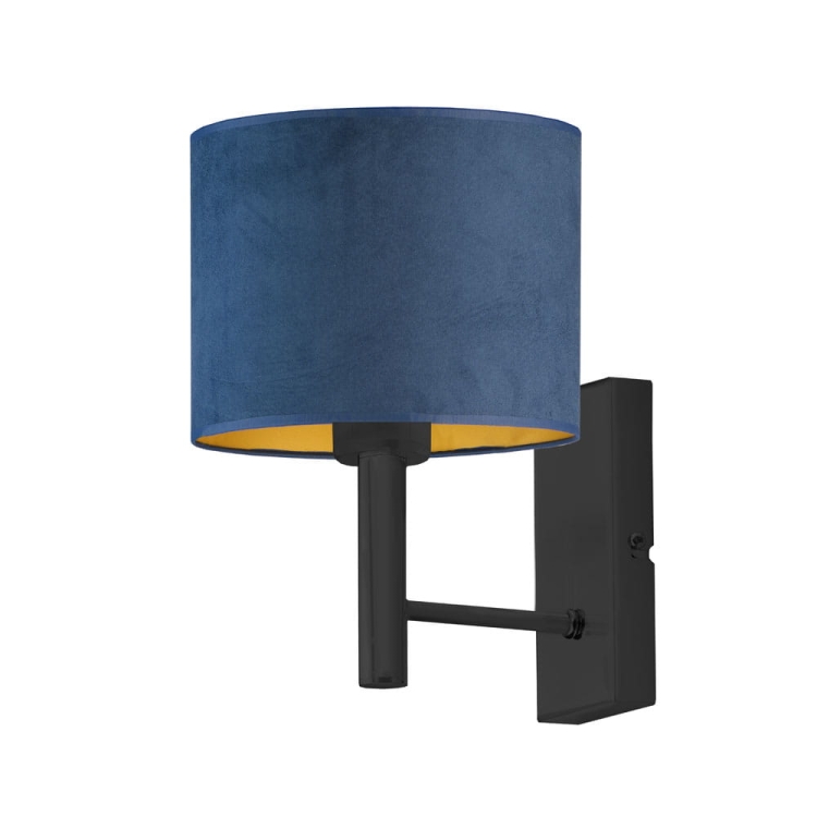 Designerska lampa naścienna NIKKI VELUR