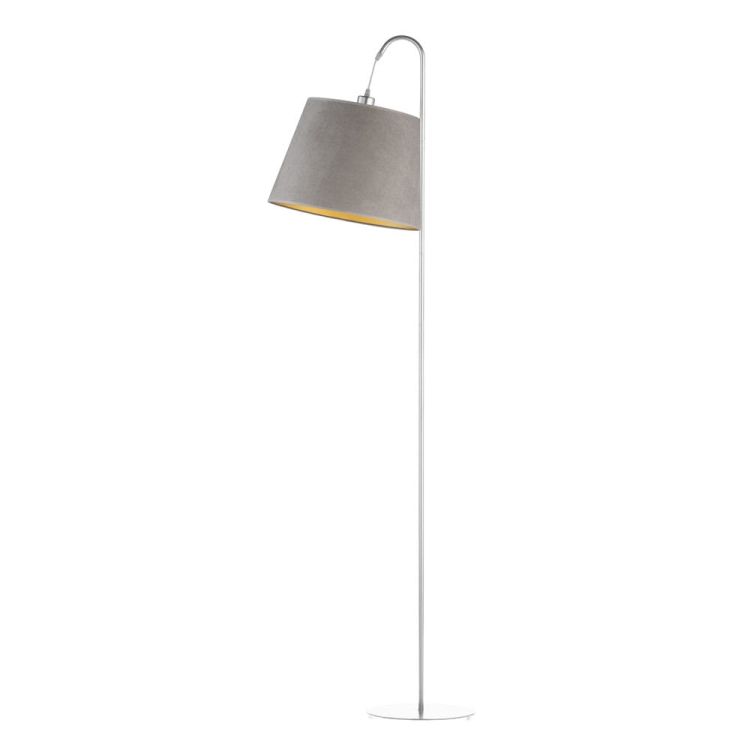 Minimalistyczna lampa podłogowa INEZ VELUR