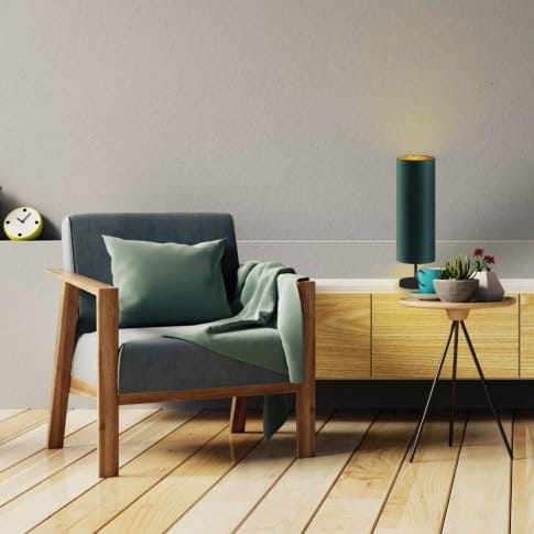 LAMPA TUBA ZIELEŃ BUTELKOWA/CZARNA XENIA