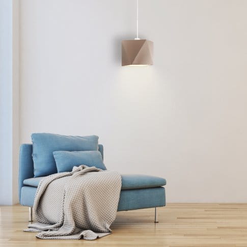 Małą regulowana lampa wisząca do salonu MARITA