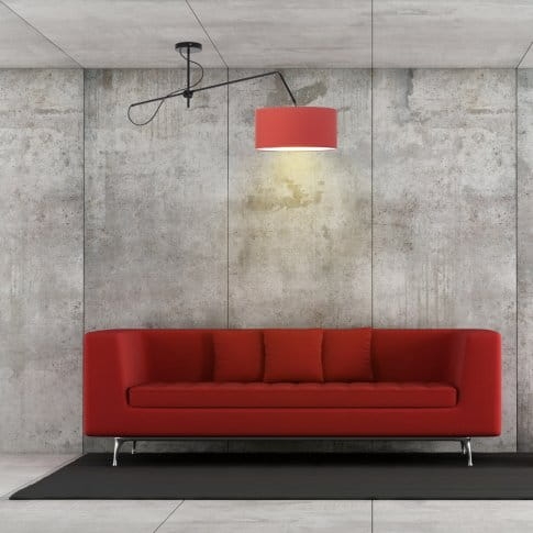 Lampa sufitowa czarna pojedyncza GRACE