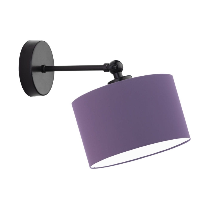 ANN CZARNY FIOLETOWY