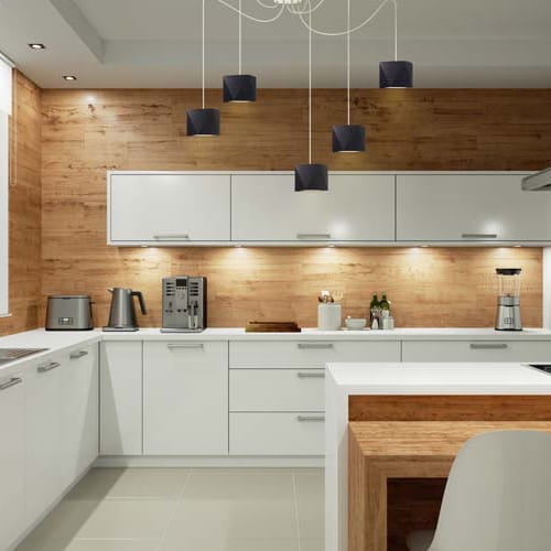 Lampa wisząca pająk biała DOLORES GOLD D5