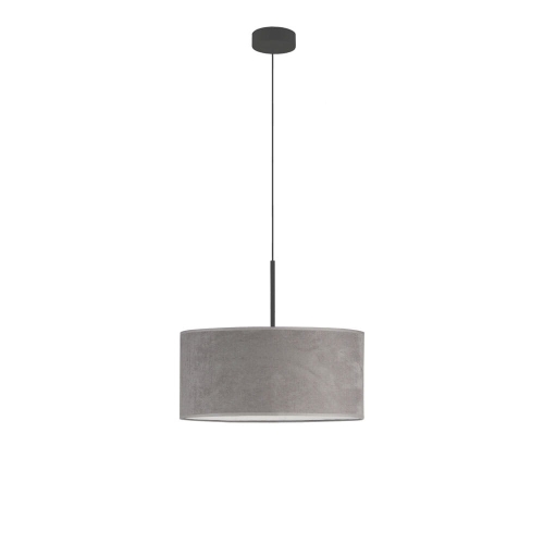Welurowa lampa wisząca 40 cm OLIVIA VELUR E27 nowoczesny żyrandol