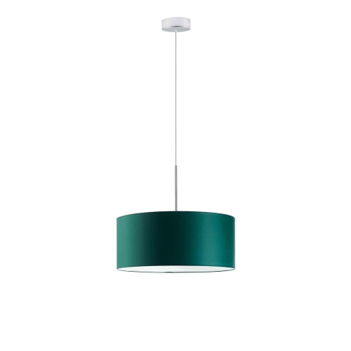 Zielona lampa wisząca 40 cm z designerskim abażurem OLIVIA