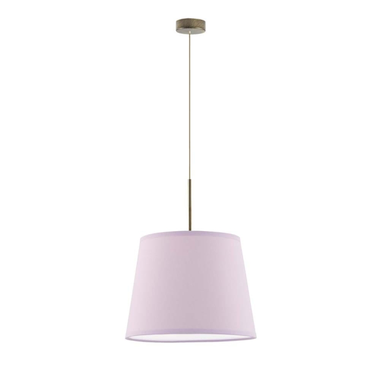 Fioletowa lampa wisząca nowoczesna 1-3xE27 abażur stożek GINA