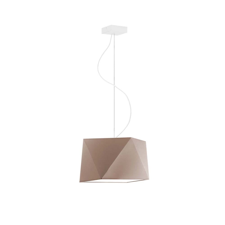 Lampa wisząca beżowa RAMONA