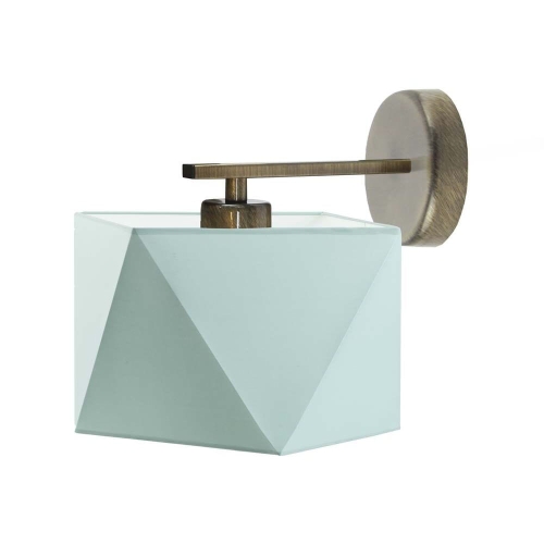 Kinkiet dla dzieci biało-miętowy POLLY