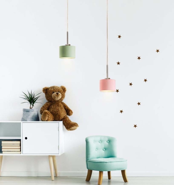 Lampa wisząca sufitowa dziecięca MONICA 2xE27