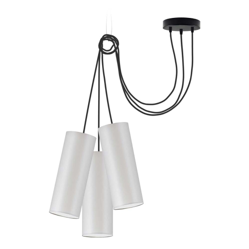 Lampa wisząca industrialna loft pająk regulowana KAYA T3