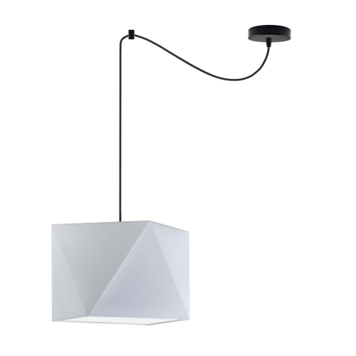 Lampa wisząca pająk szara DOLORES D1