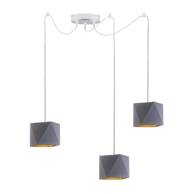 Lampa wisząca sufitowa pająk DOLORES D3