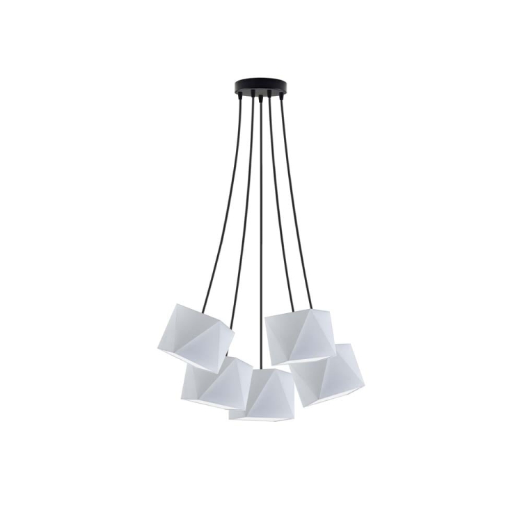 Lampa wisząca sufitowa pająk abażur led kolory DOLORES D3