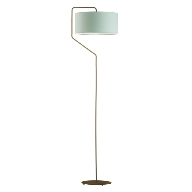 Lampa stojąca LED podłogowa CHARLOTTE abażur walec