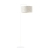 Biała lampa podłogowa z motywem marmuru JASMINE MARBLE