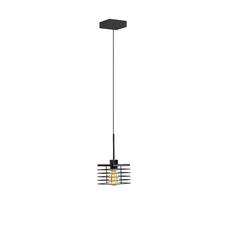Lampa wisząca loftowa E27  żyrandol industrialny 1-płomienny ISMENA LOFT