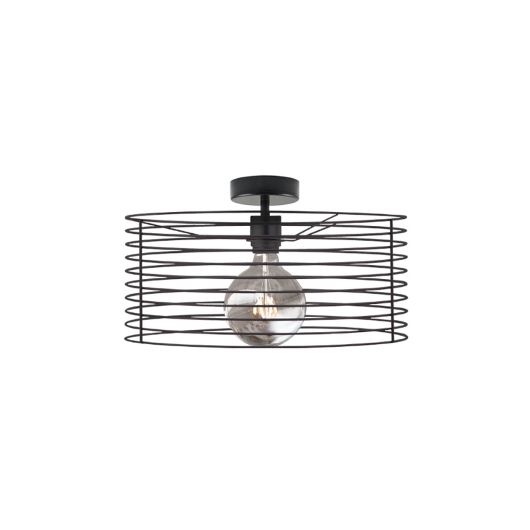 Lampa loftowa sufitowa czarna ELLEN LOFT lampa loftowa do salonu