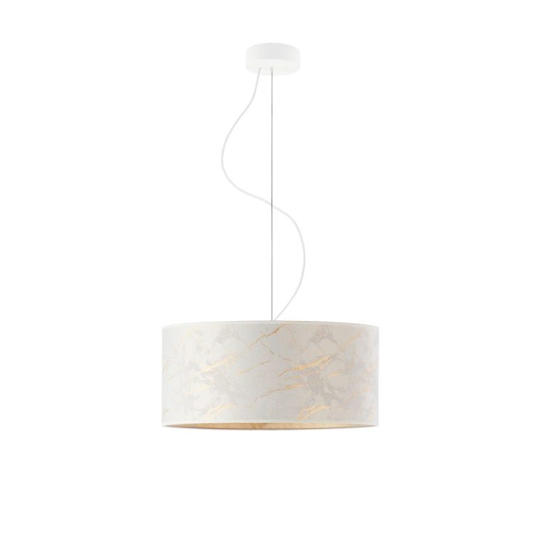 Żyrandol do kuchni regulowany przewód 120 cm AMY MARBLE