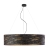 Czarna lampa wisząca 100 cm FEDERICA MARBLE