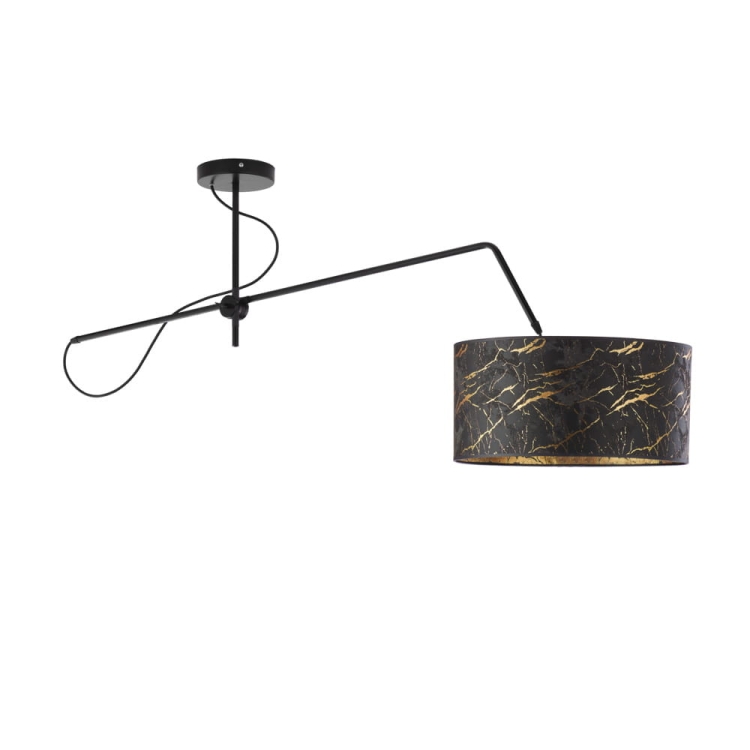 Lampa sufitowa GRACE MARBLE  regulowana marmurowy abażur