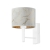 Kinkiet ścienny do salonu NIKKI MARBLE nowoczesny kinkiet do sypiali