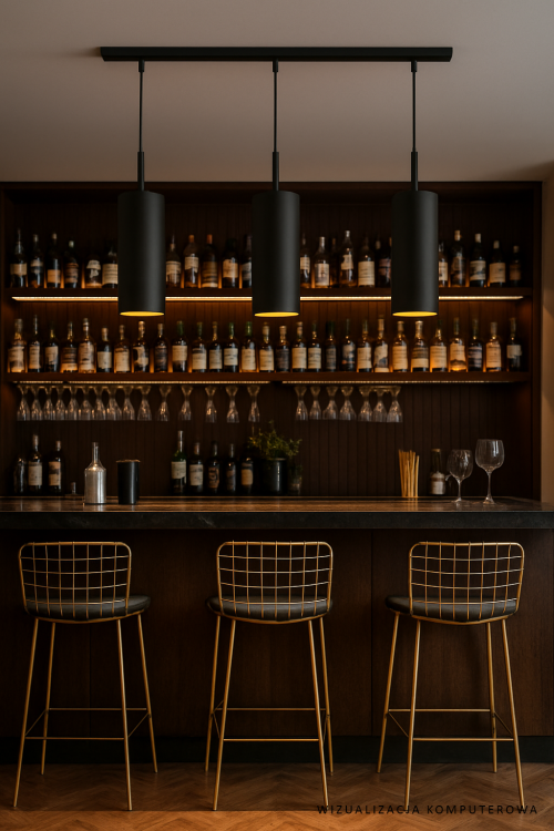 czarna lampa wisząca nad blat MADERA.png