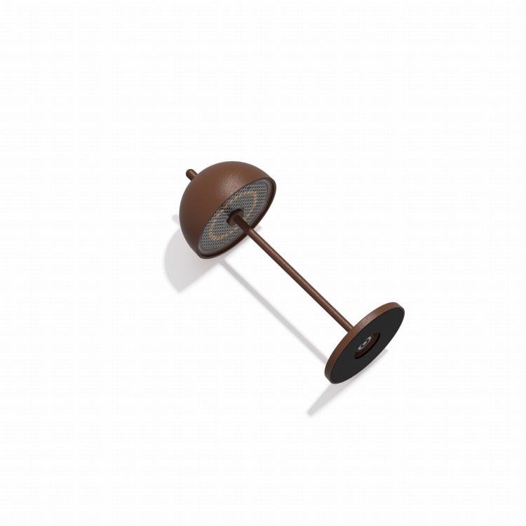 Lampa LED bezprzewodowa FIORE MICRO Corten - efekt rdzyy.jpg