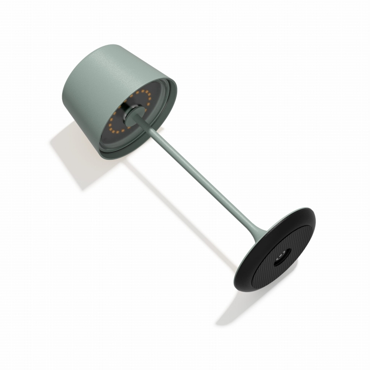 Lampa nocna na akumulator LUNA 300 zielono-szaryy.jpg