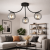 Lampa sufitowa BIRCAN to nowoczesna lampa loftowa z kulami szklanymi, idealna do salonu i jadalni. Stylowy design, 3 punkty światła i metalowa konstrukcja zapewniają funkcjonalne i efektowne oświetlenie sufitowe do każdego wnętrza.