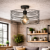 Lampa sufitowa ELLEN LOFT 40 cm w stylu industrialnym to połączenie nowoczesnego designu i funkcjonalności. Metalowy klosz typu klatka eksponuje żarówkę, tworząc przytulne światło. Idealna jako lampa do salonu, kuchni lub loftowego wnętrza.