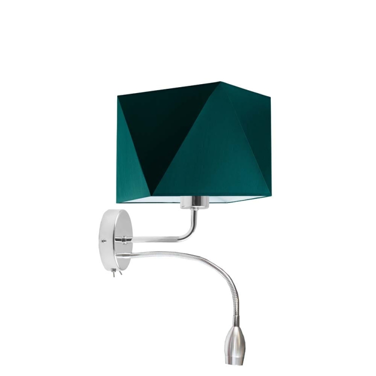 Zielony kinkiet ledowy MADY