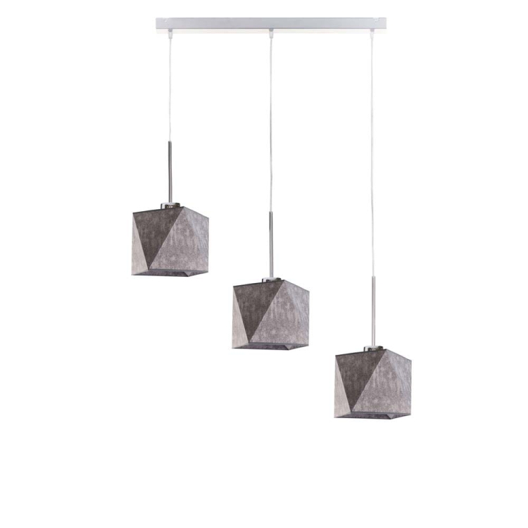 Regulowana lampa wisząca 3-płomienna ERICA