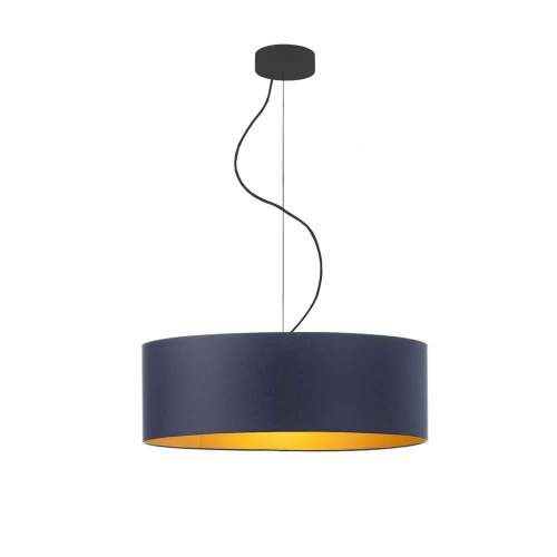 Lampa wisząca granat 50 cm AMY GOLD 1-5xE27 60W