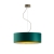 Zielona lampa wisząca z abażurem ze złotą amplą 50 cm AMY GOLD