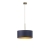 Lampa wisząca granatowa 30 cm OLIVIA GOLD żyrandol regulowany