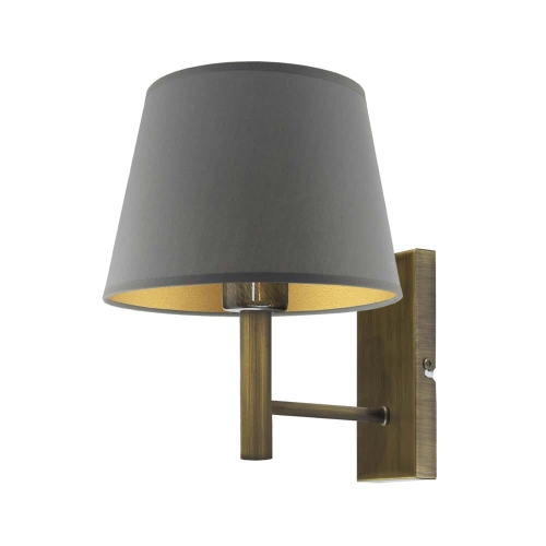 Nowoczesny kinkiet ze złotem WILMA GOLD