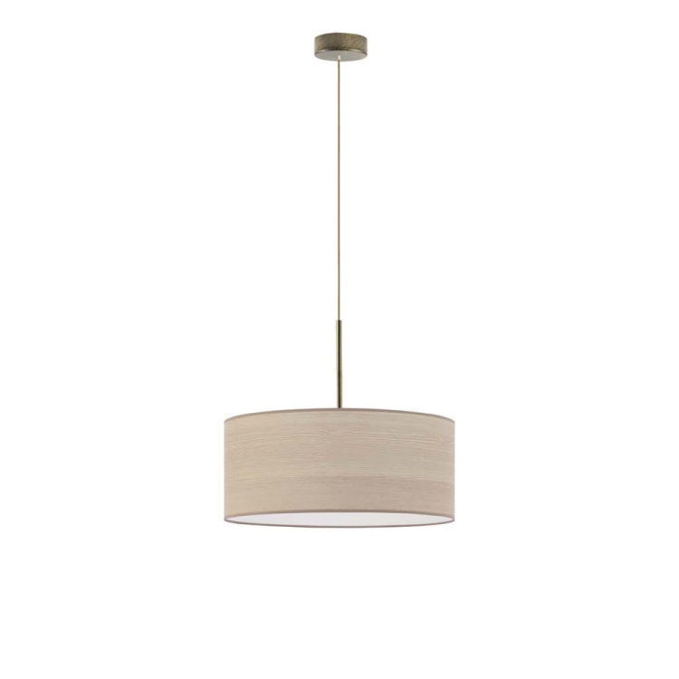 Lampa wisząca skandynawska dąb bielony 40 cm OLIVIA ECO