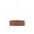 Lampa wisząca 60 cm OLIVIA ECO kasztanowy/biały 1-5xE27 60W