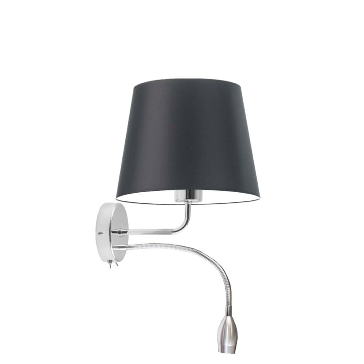 Kinkiety ledowe producent JULIET kinkiet z ledem 2-płomienny kinkiet chrom/stal szczotkowana